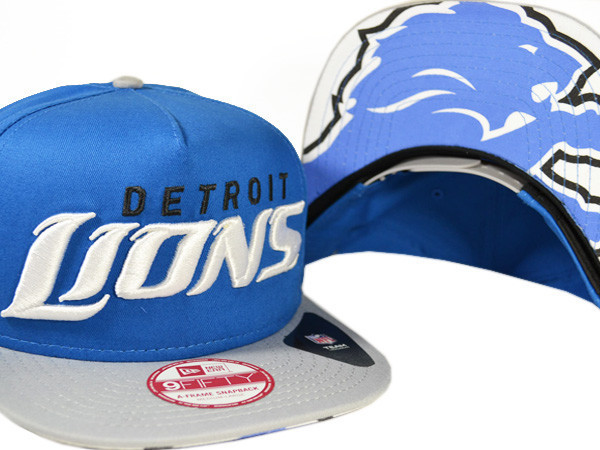 NFL Detroit Lions NE Snapback Hat #09